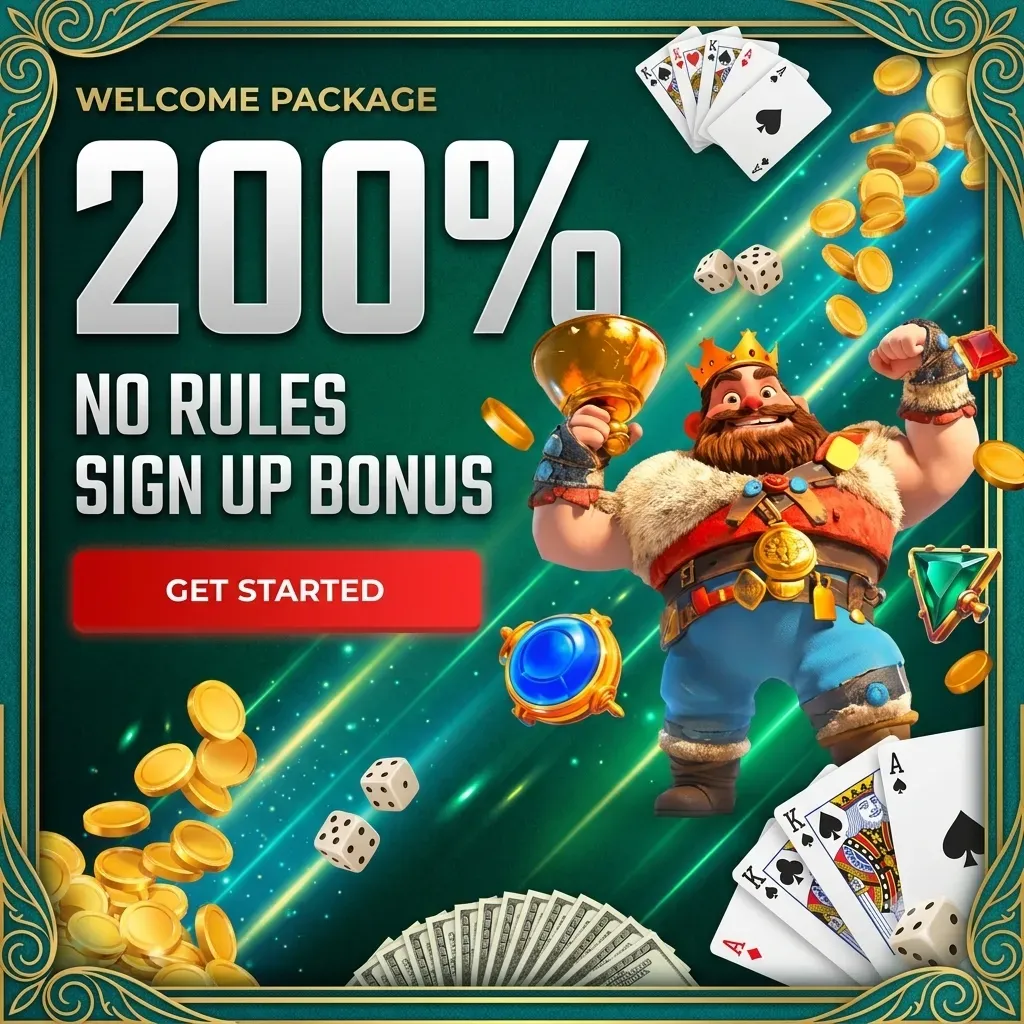 200 Percent First Deposit Slot Welcome Bonus Banner